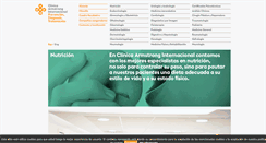 Desktop Screenshot of clinica-armstrong.es